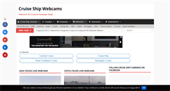 Desktop Screenshot of cruiseshipcameras.com